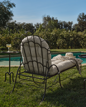 Ophelia Sun Lounger - Creme