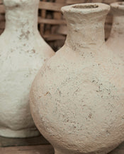 Paper Mache Vase - Bulb