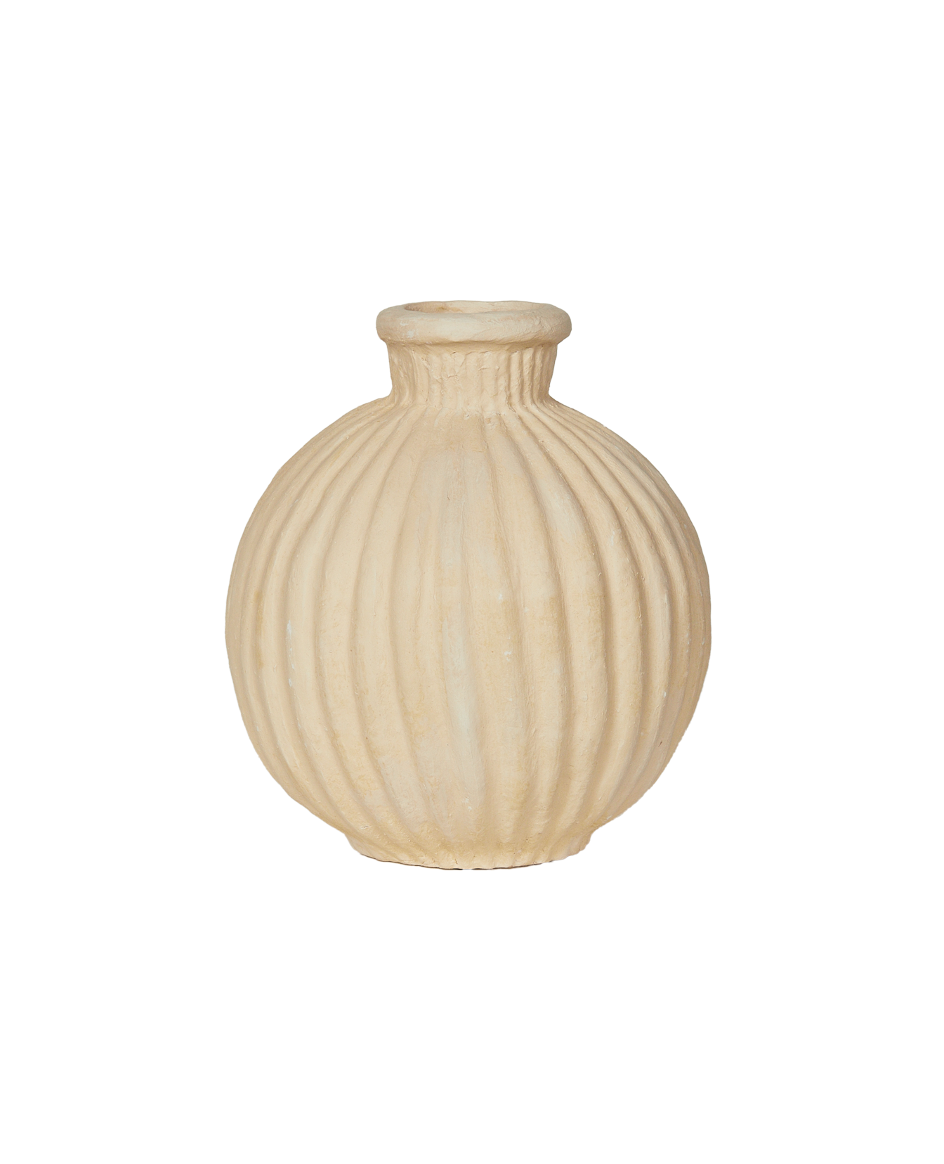 Olive Ateliers Paper Mache Vase - Garlic from India