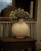 Paper Mache Vase - Garlic