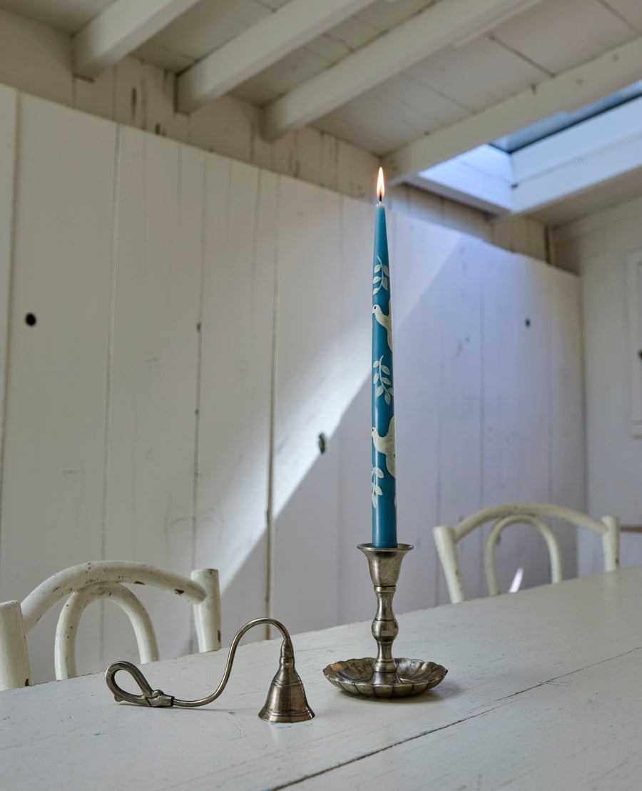Peace Dove Taper Candle