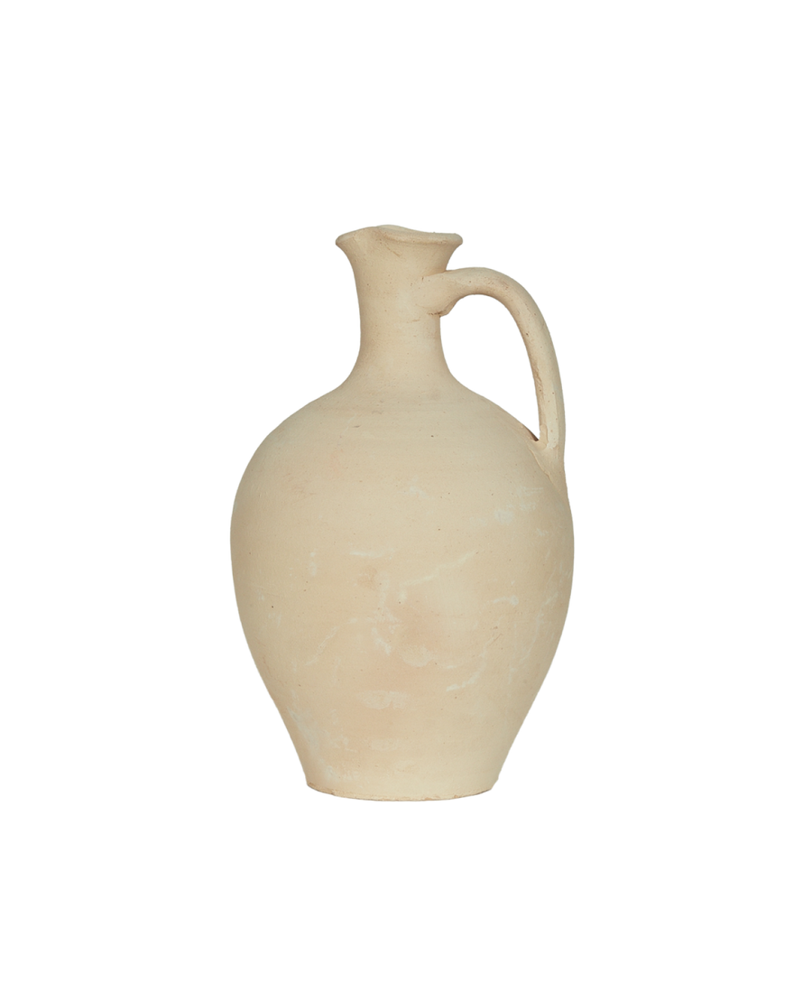 Deadstock Pinch Neck Vase from Turkey made of Ceramic