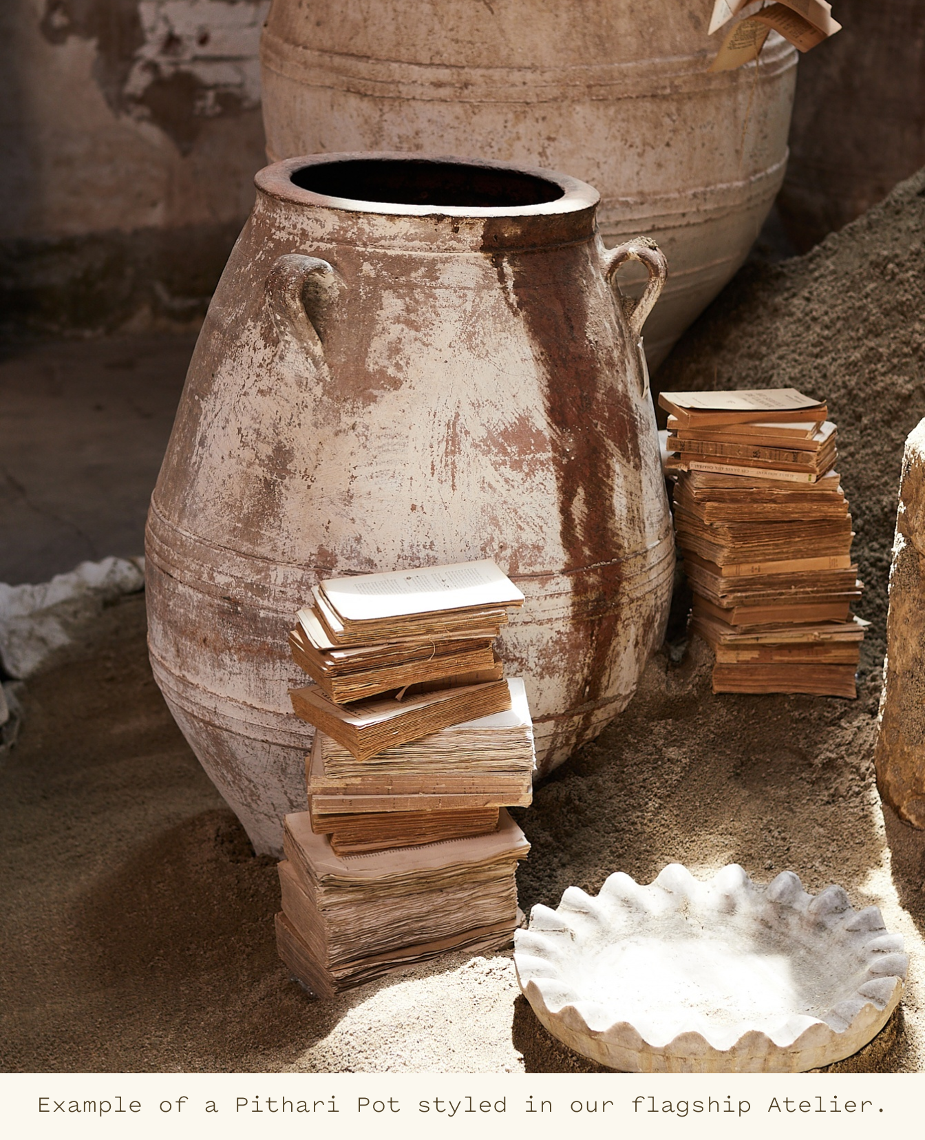 Pithari Olive Ateliers Antique Greek Pithari Pot