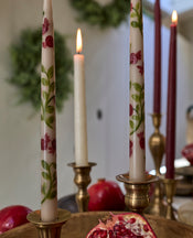 Pomegranate Taper Candle