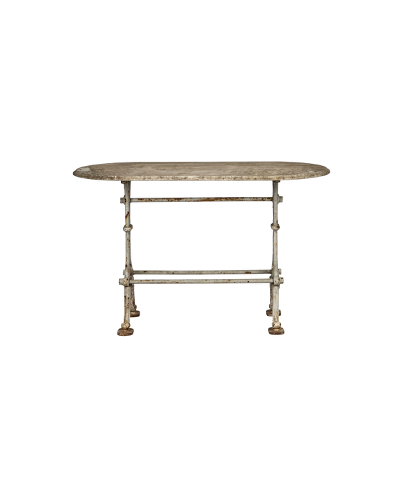 Marble Bistro Table - Oval