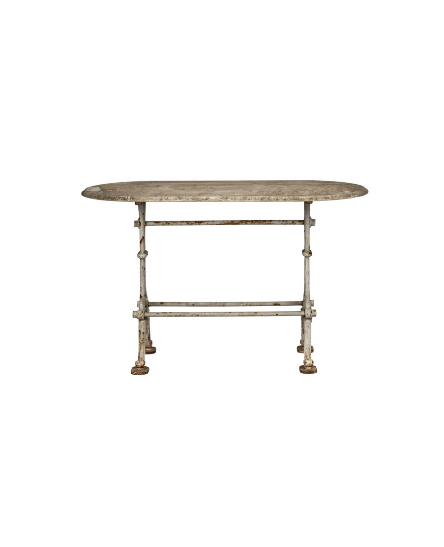 Marble Bistro Table - Oval