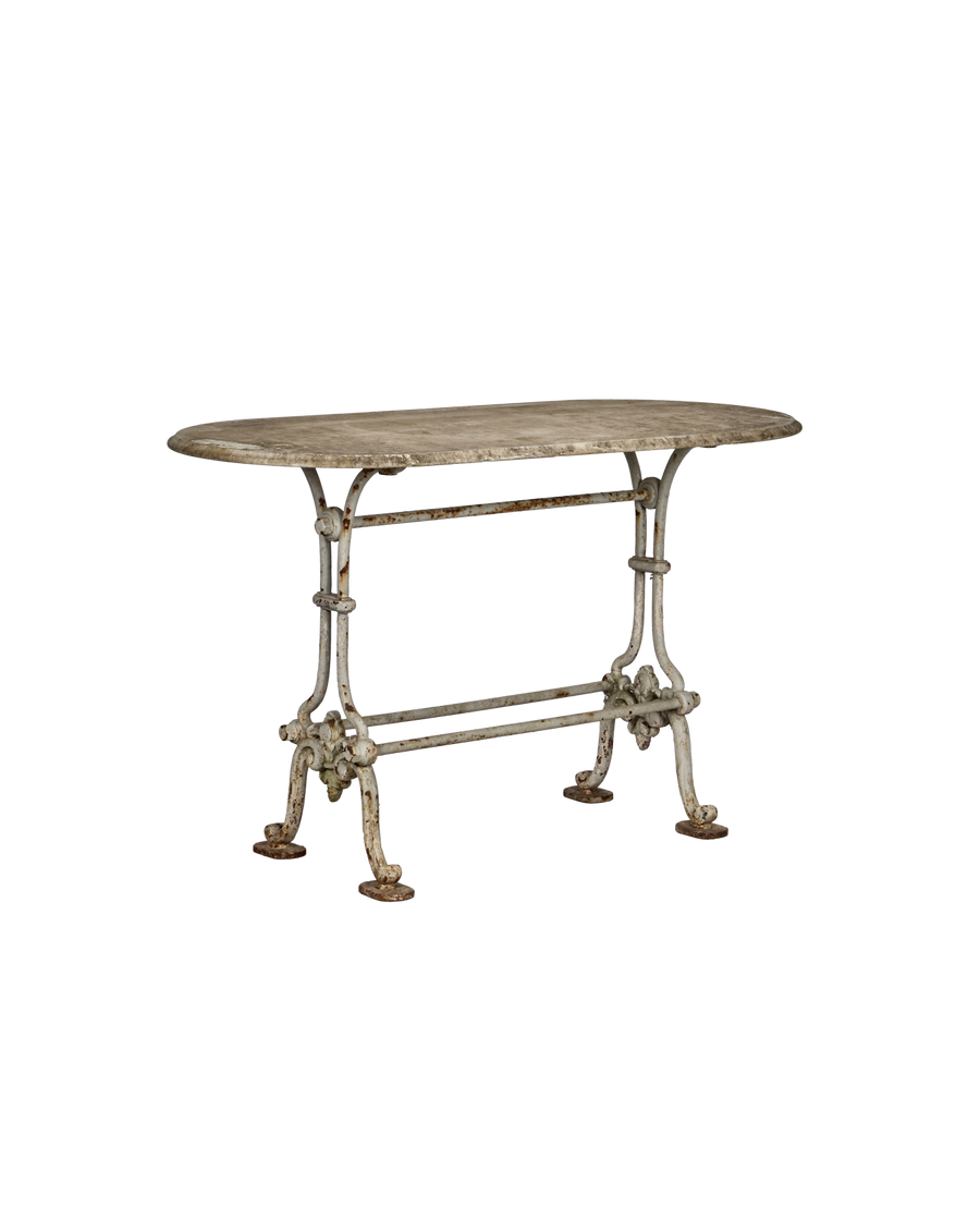 Marble Bistro Table - Oval
