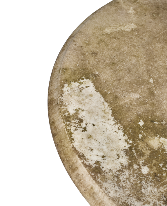 Marble Bistro Table - Oval