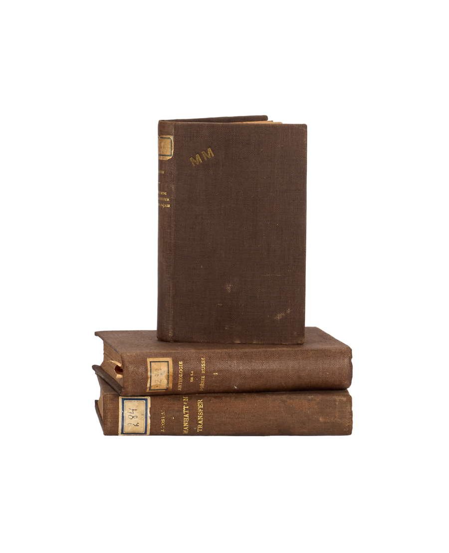 French Book - Brown Monagram