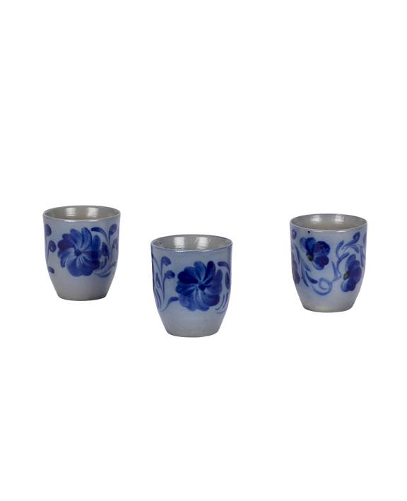 Coffee Cup - Blue Alsace Glaze