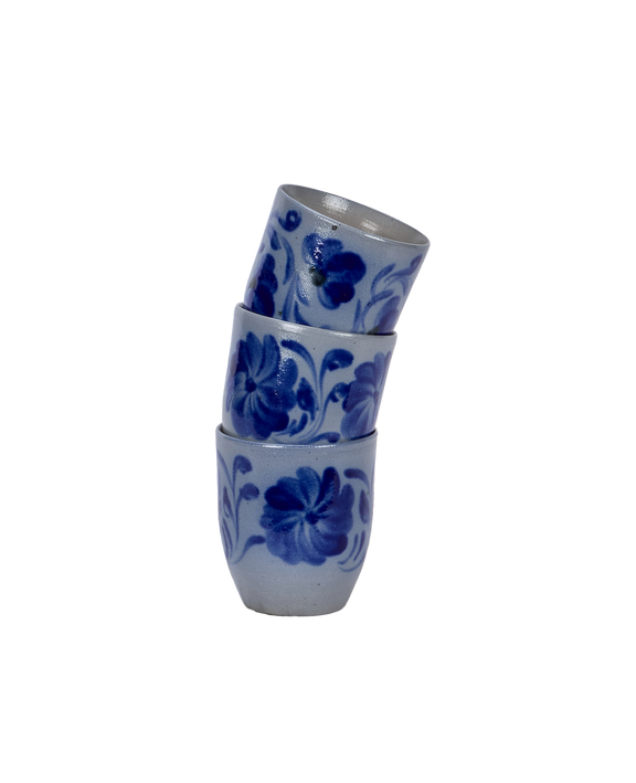 Coffee Cup - Blue Alsace Glaze