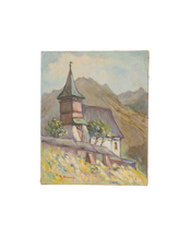 Landscape Painting - Devotion in Ochre