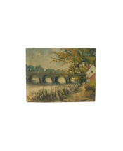 Landscape Painting - Bridge Over Water