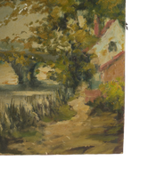 Landscape Painting - Bridge Over Water