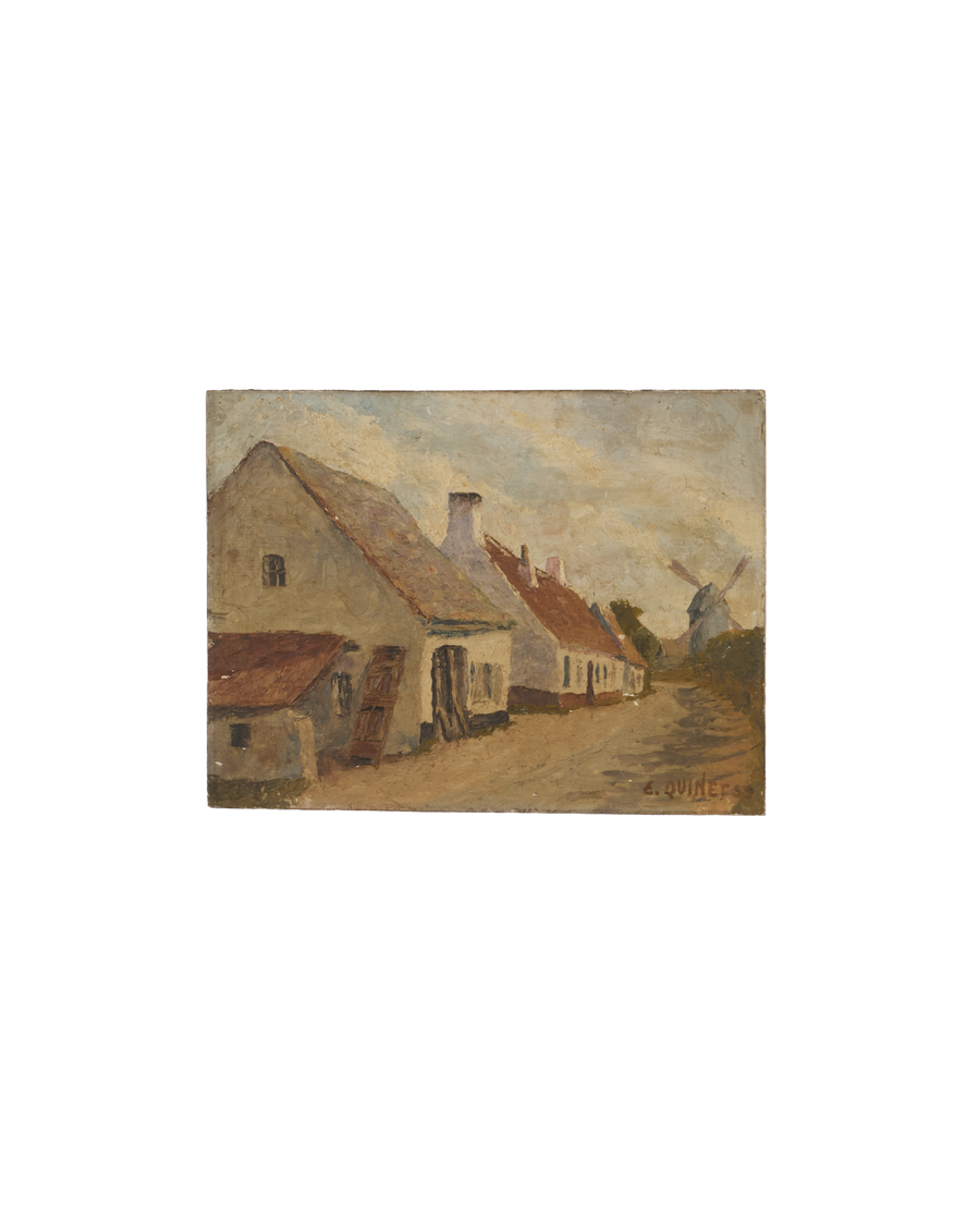 Landscape Painting - Quiet Town