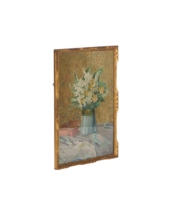 Flower Painting - The Rosary