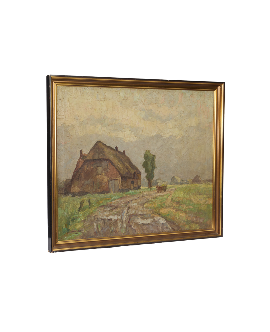 Landscape Painting - Windswept Horizon