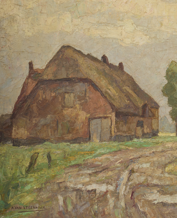 Landscape Painting - Windswept Horizon