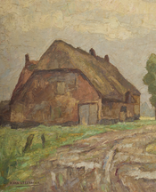 Landscape Painting - Windswept Horizon