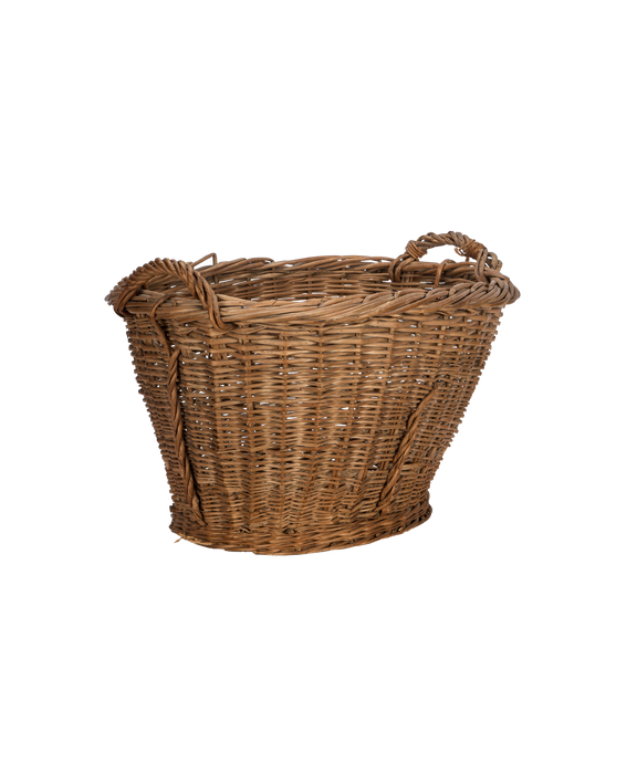 French Laundry Basket - Round