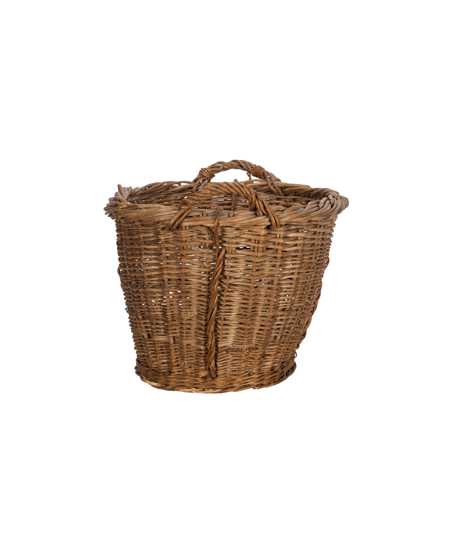 French Laundry Basket - Round