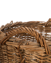 French Laundry Basket - Round