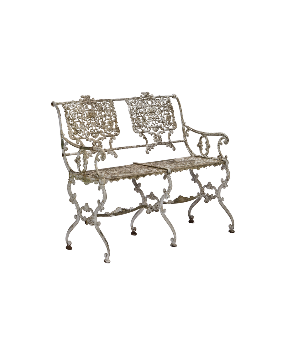 Iron Park Bench