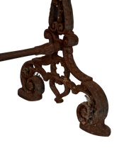 Liege Marble Cafe Table - Wood Trim