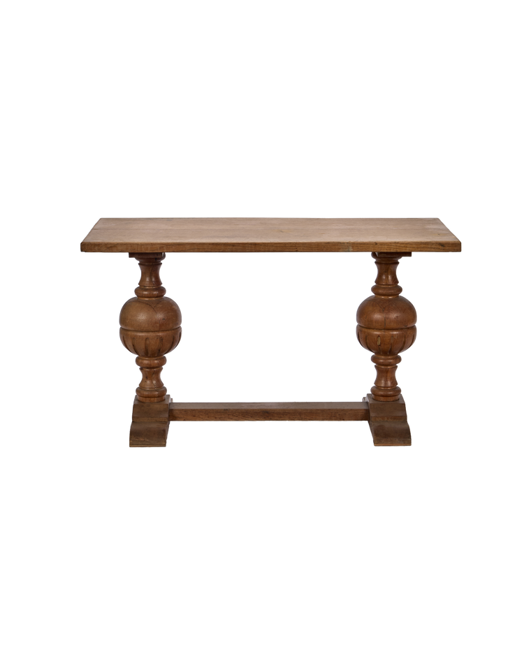 Barrel Leg Coffee Table