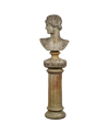 Lady Statue on Column