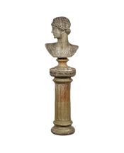 Lady Statue on Column