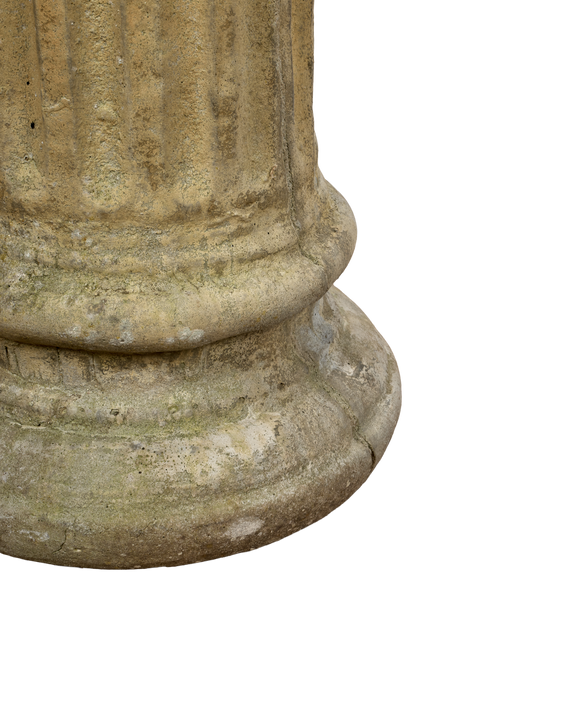 Lady Statue on Column