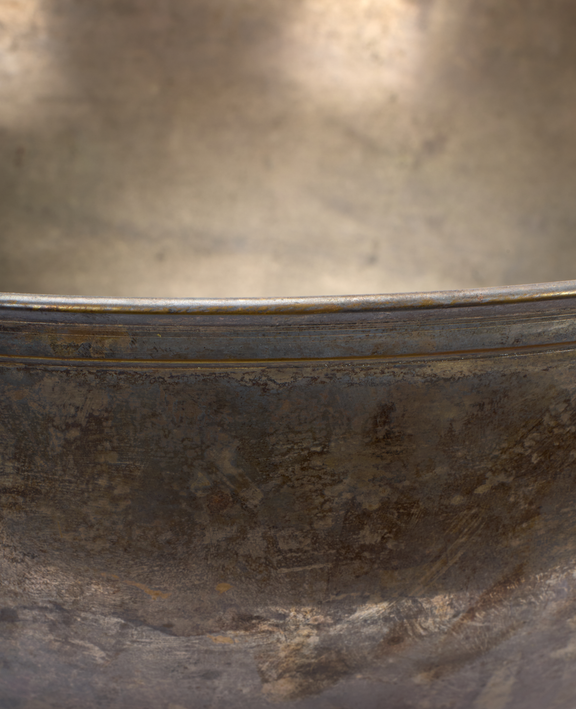 Engraved Pommerol Brass Champagne Bucket