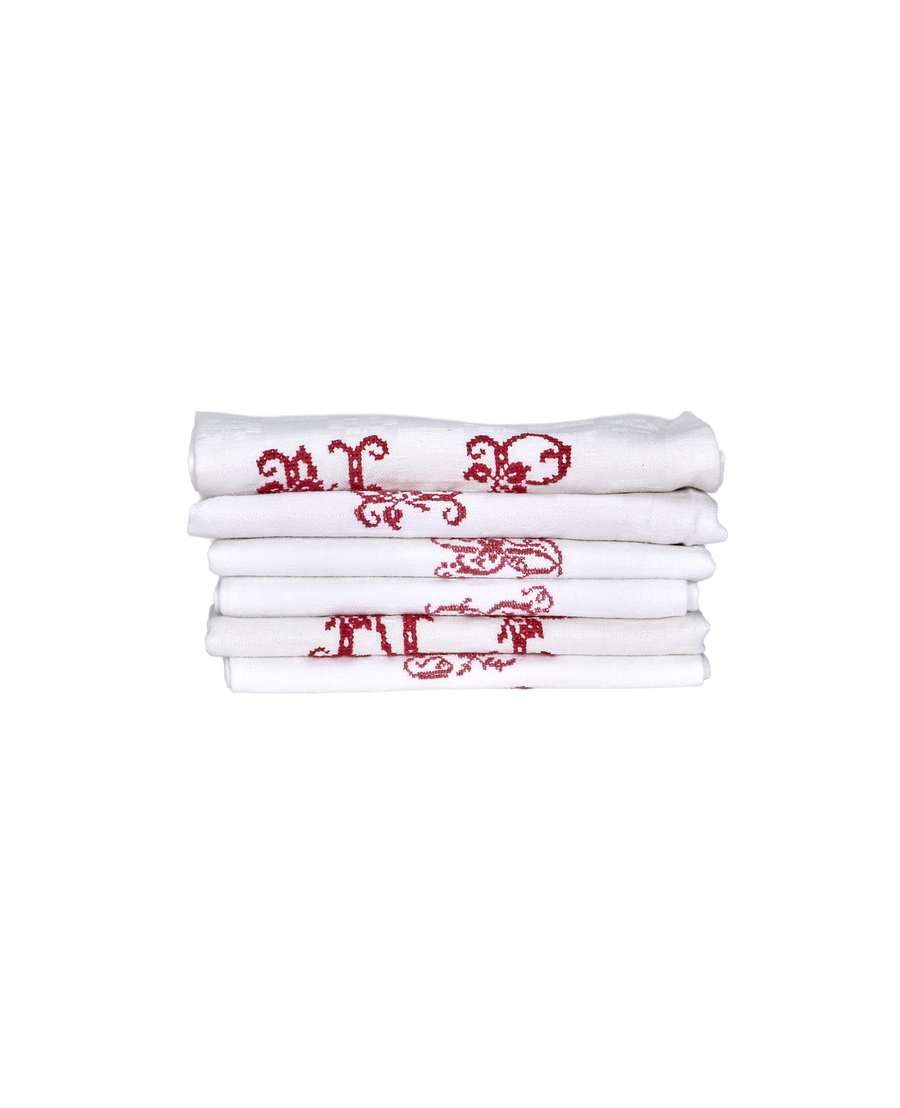 Embroidered Tea Towel