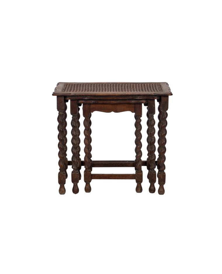 Twisty Leg Nesting Tables