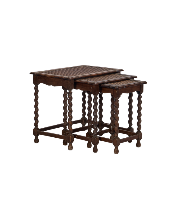 Twisty Leg Nesting Tables