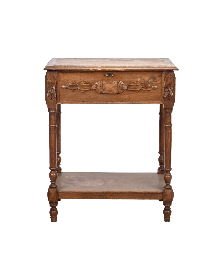 Carved Side Table