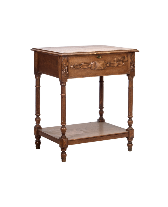 Carved Side Table