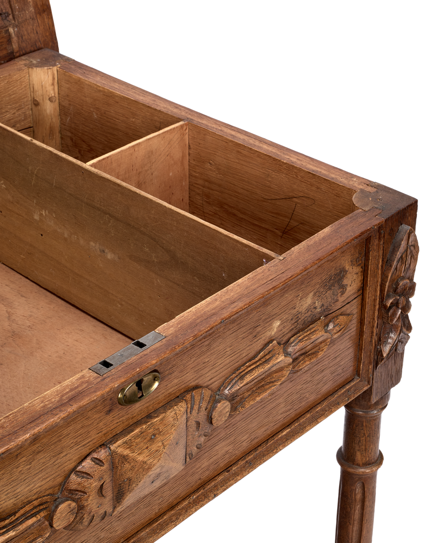 Carved Side Table