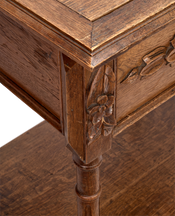 Carved Side Table