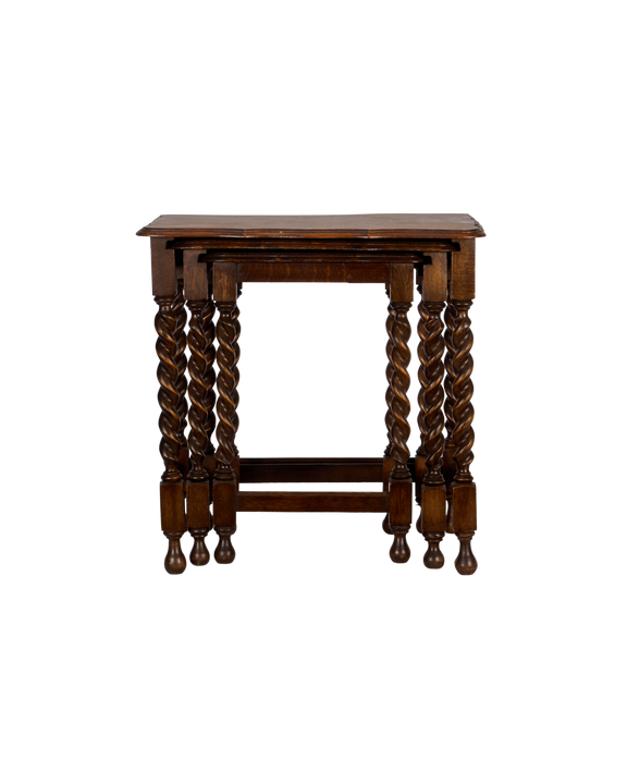 Twisty Leg Nesting Tables