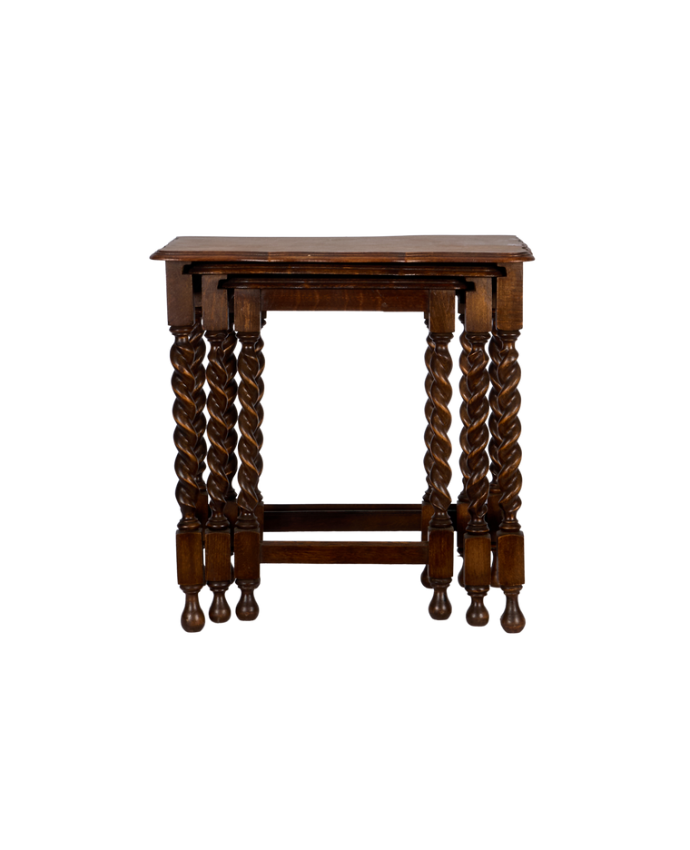 Twisty Leg Nesting Tables