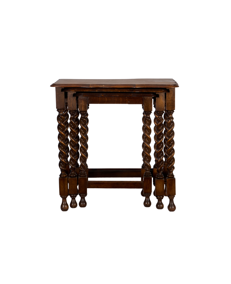 Twisty Leg Nesting Tables