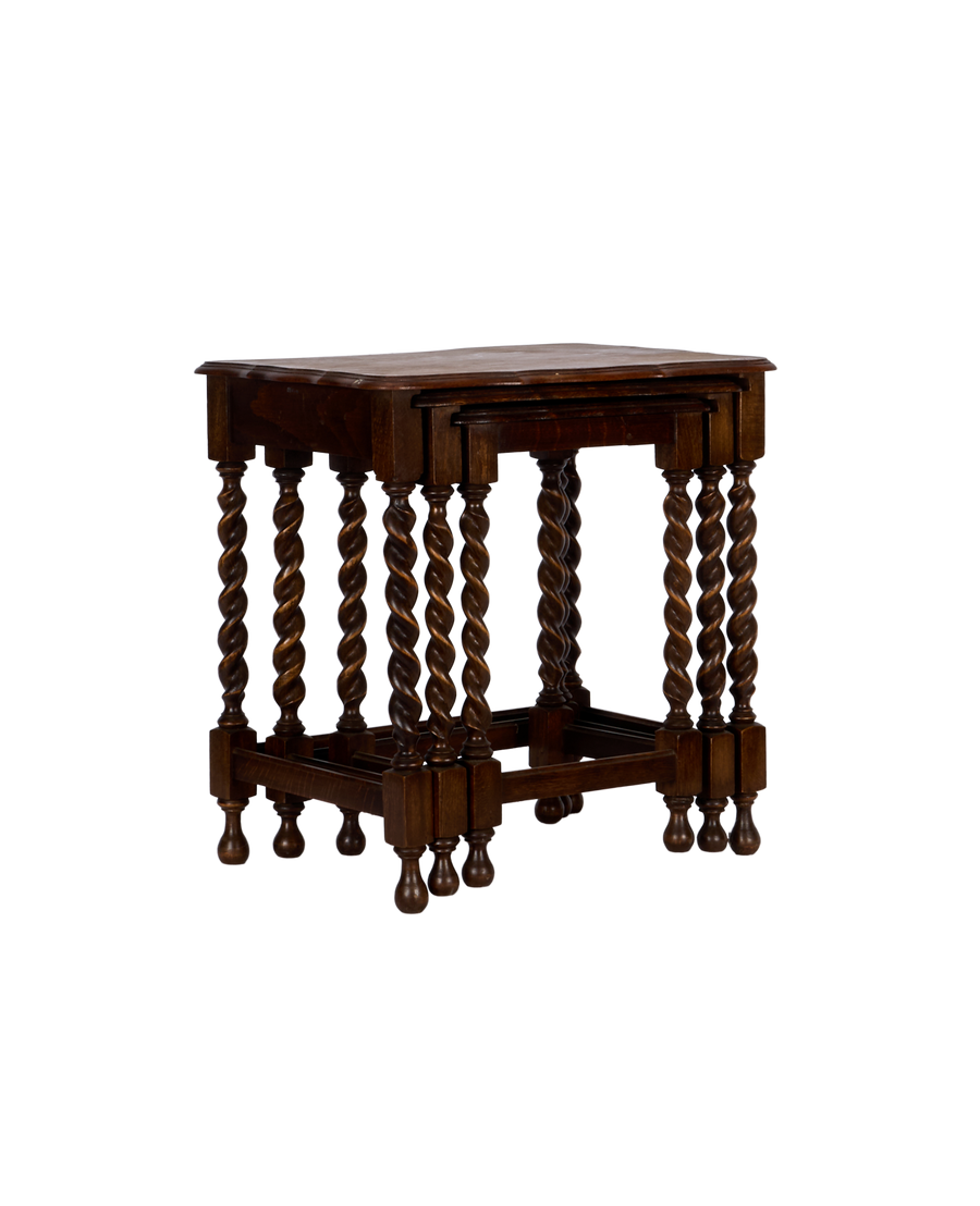 Twisty Leg Nesting Tables