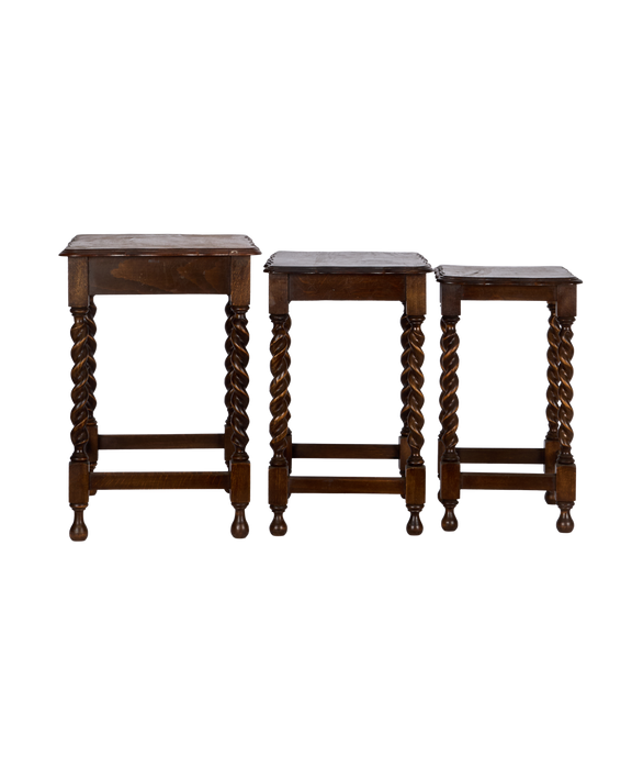 Twisty Leg Nesting Tables