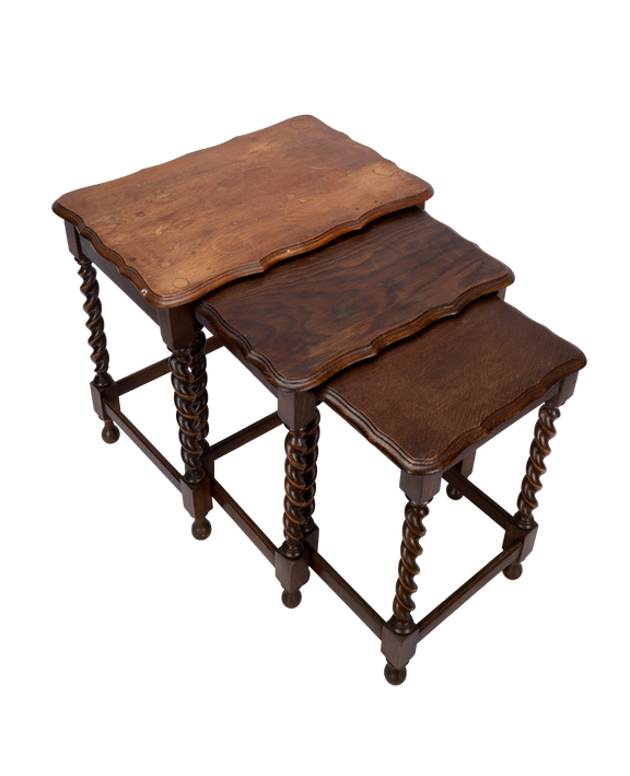 Twisty Leg Nesting Tables