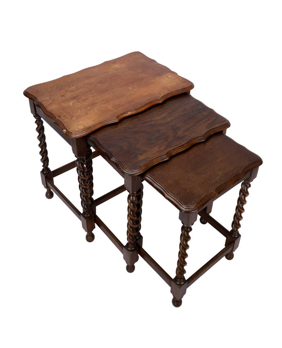 Twisty Leg Nesting Tables