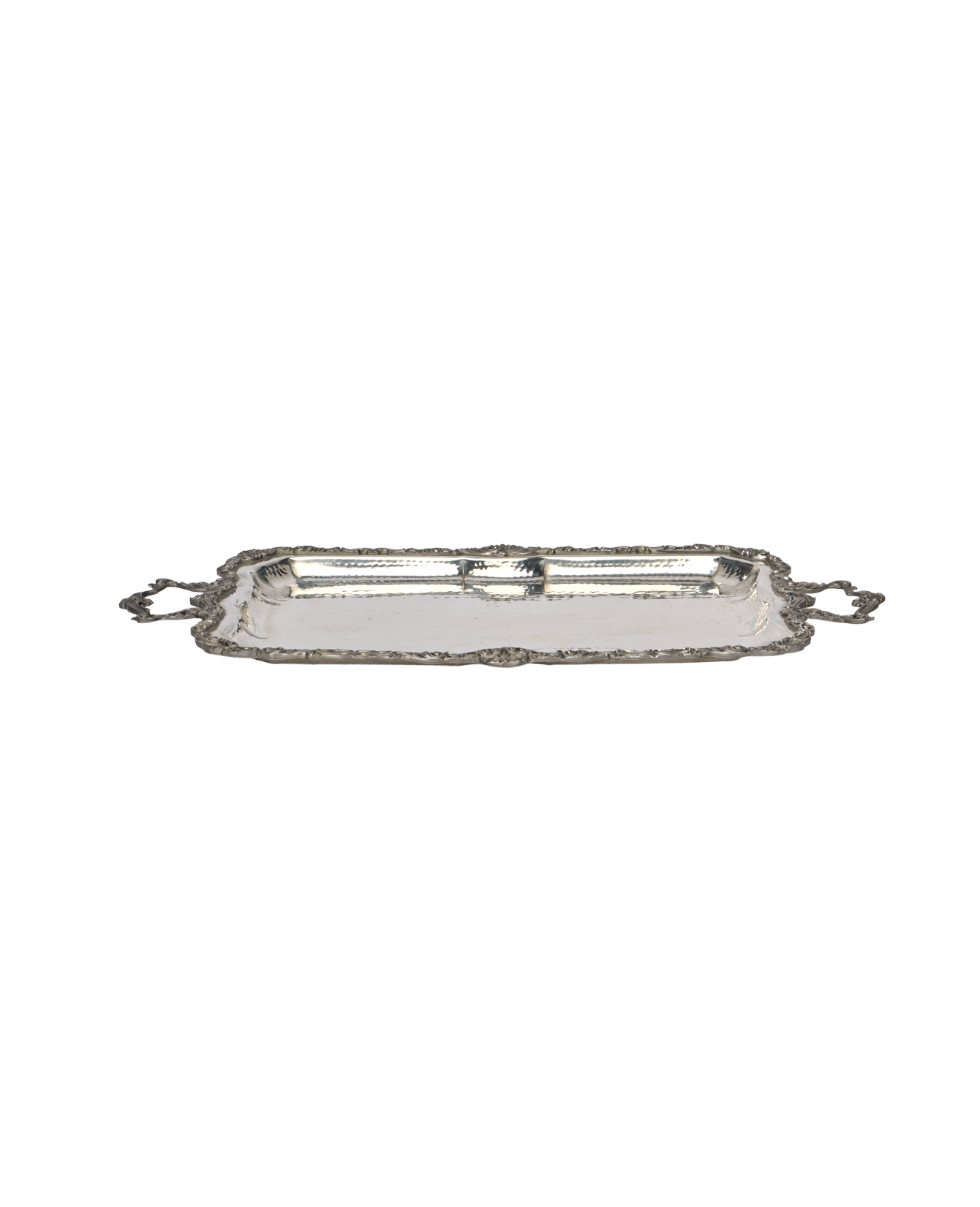 Vintage Silver Tray from France made of Metal