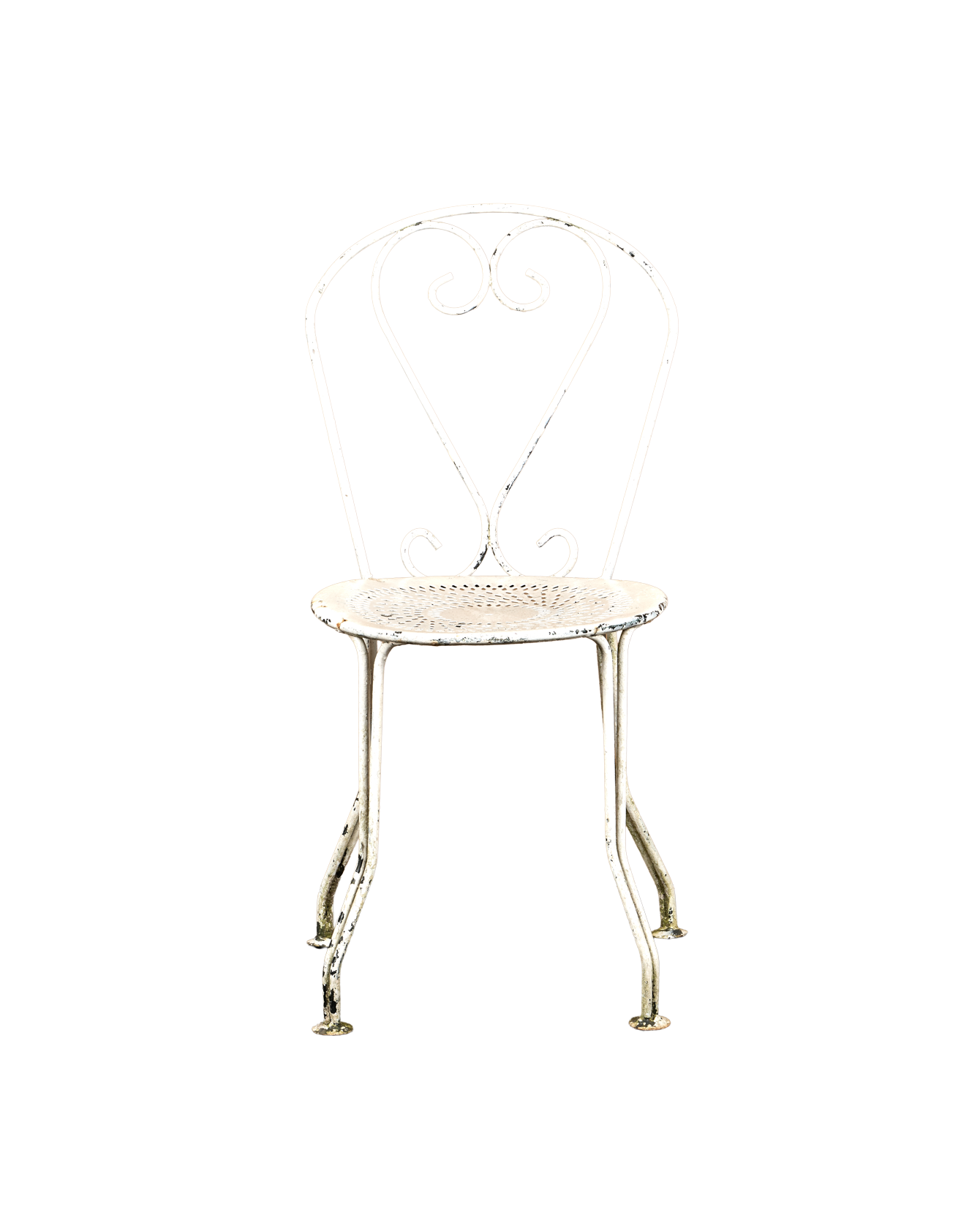 Heart Garden Chair - White