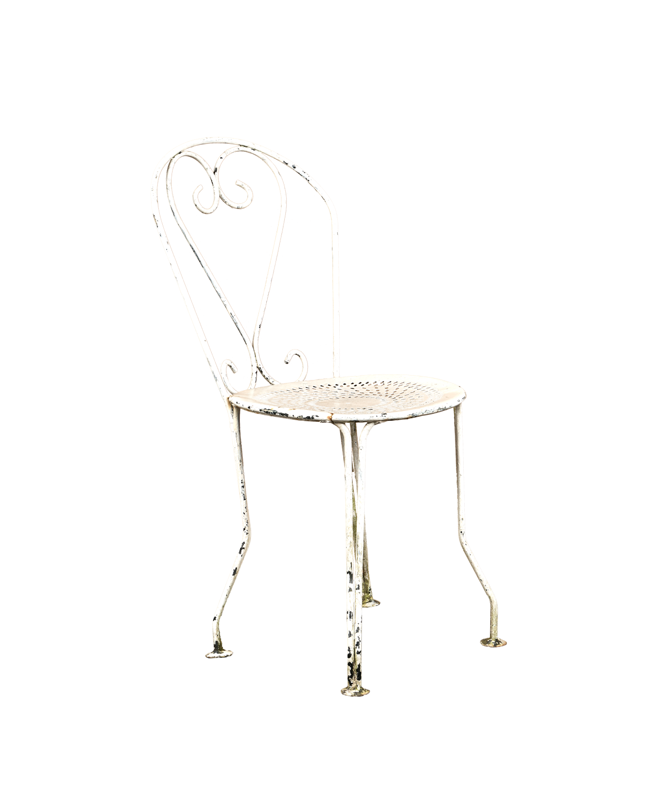 Heart Garden Chair - White